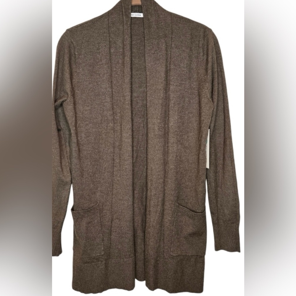 Pink Clover open front cardigan